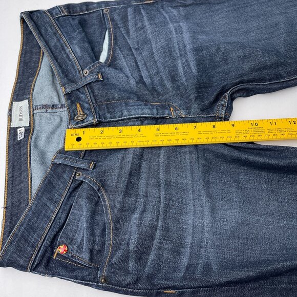 Hudson‎ Bacara Straight Flood Cuff Denim Jeans Dark Wash Low-Rise Womens 28 - Picture 15 of 16